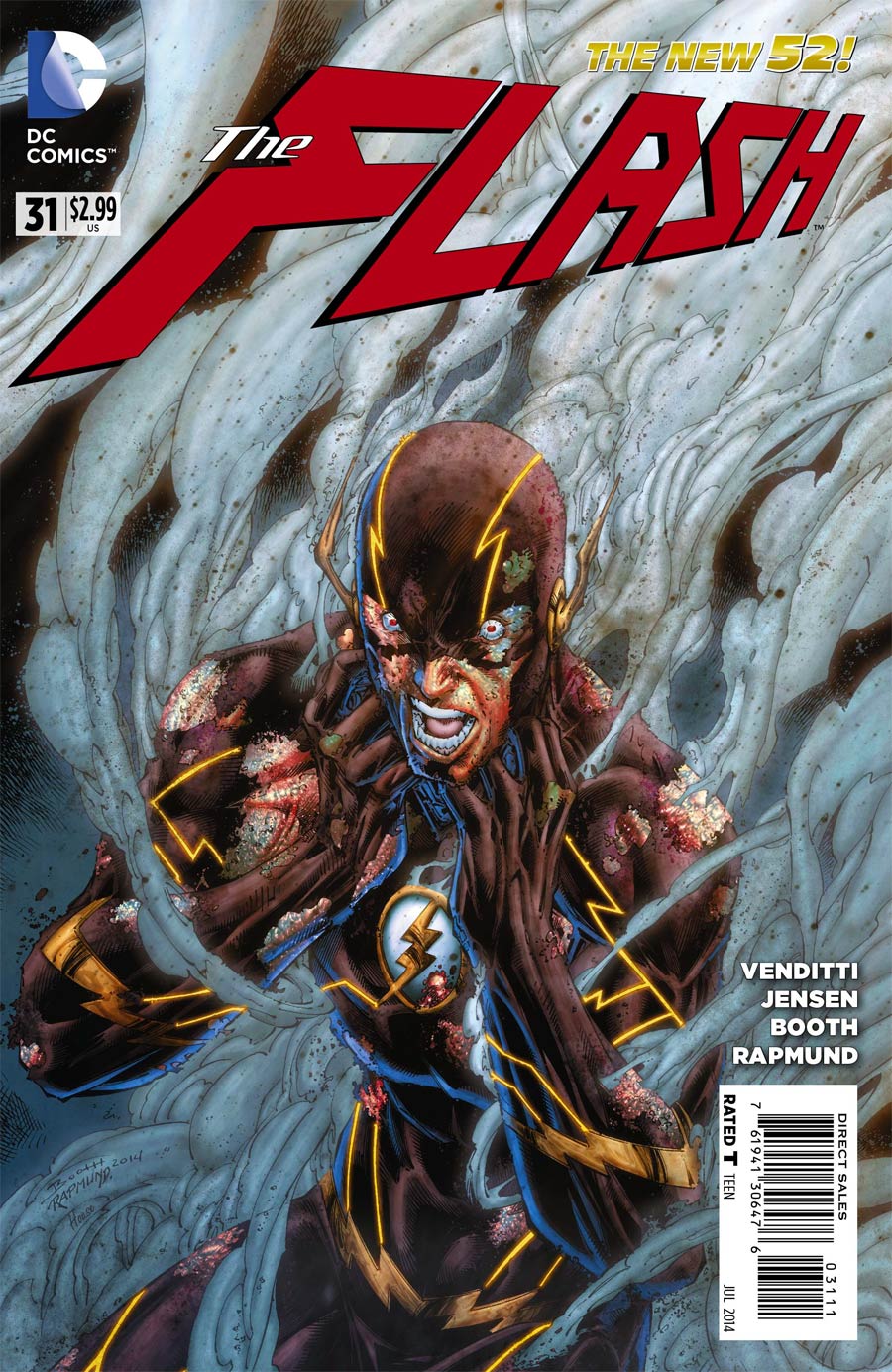 Flash Vol 4 #31 Cover A Regular Brett Booth Cover