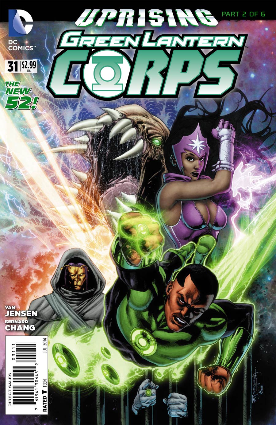 Green Lantern Corps Vol 3 #31 Cover A Regular Stephen Segovia Cover (Uprising Part 2)