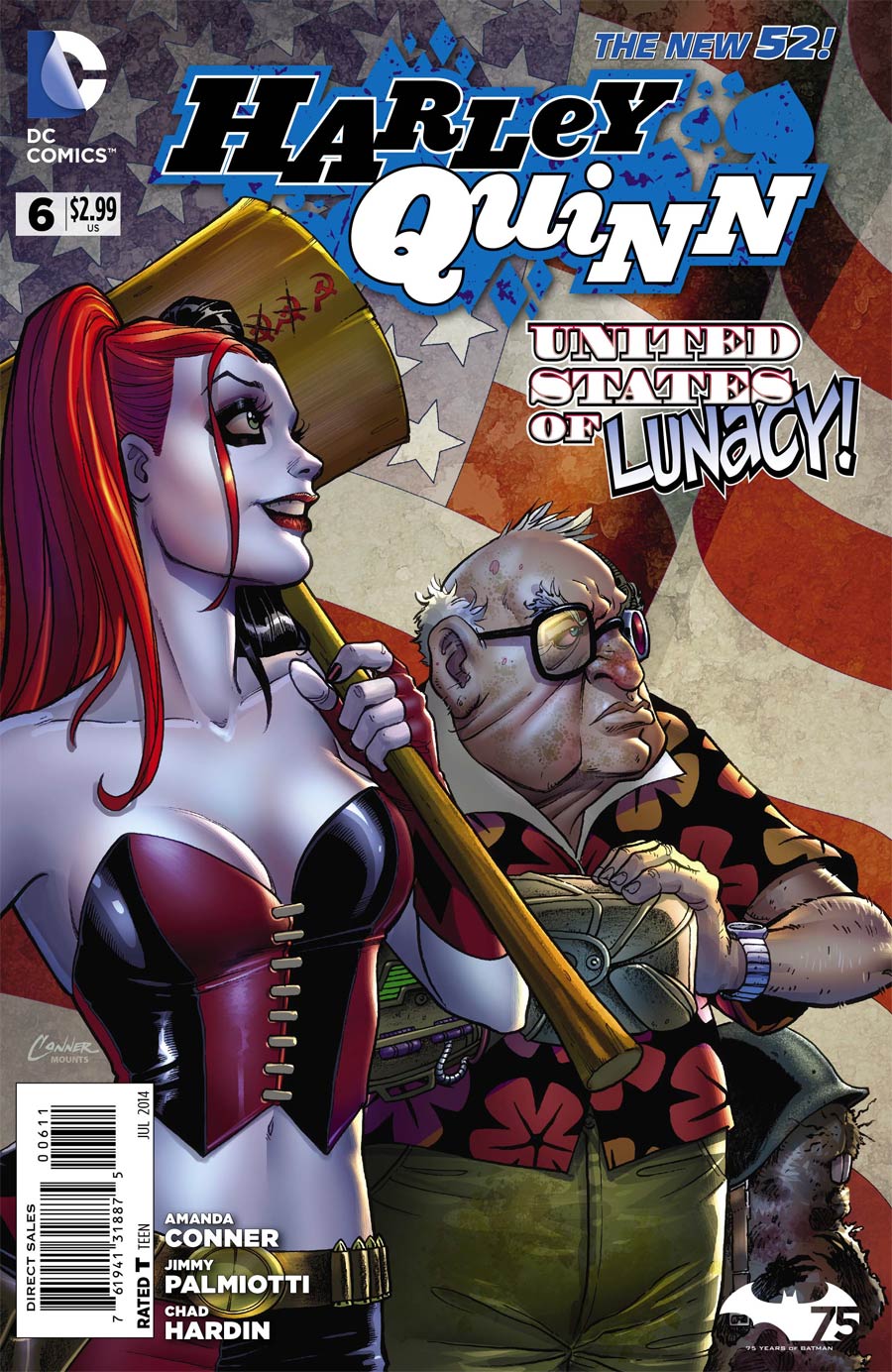 Harley Quinn Vol 2 #6 Cover A Regular Amanda Conner Cover