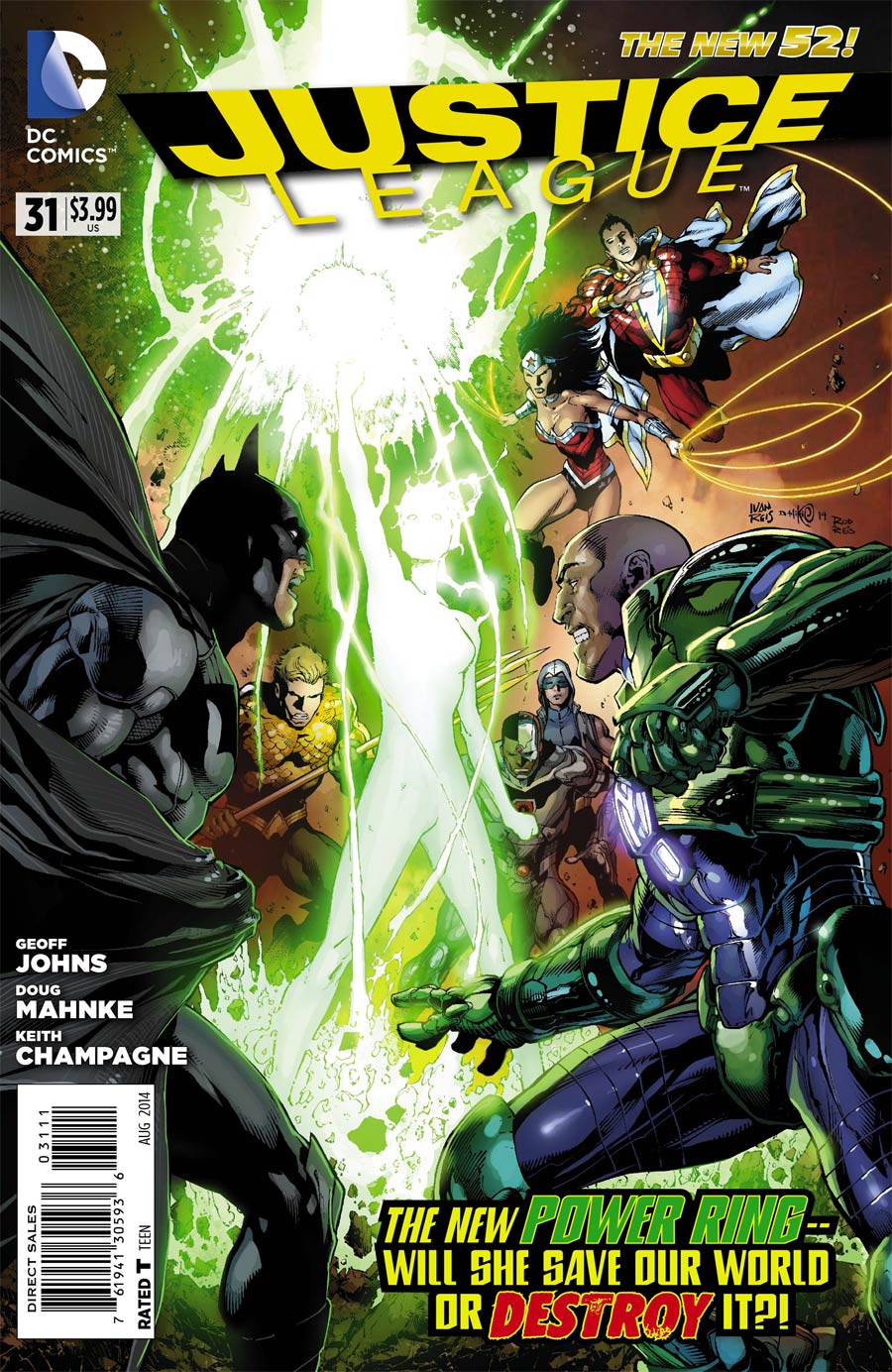Justice League Vol 2 #31 Cover A Regular Ivan Reis Cover