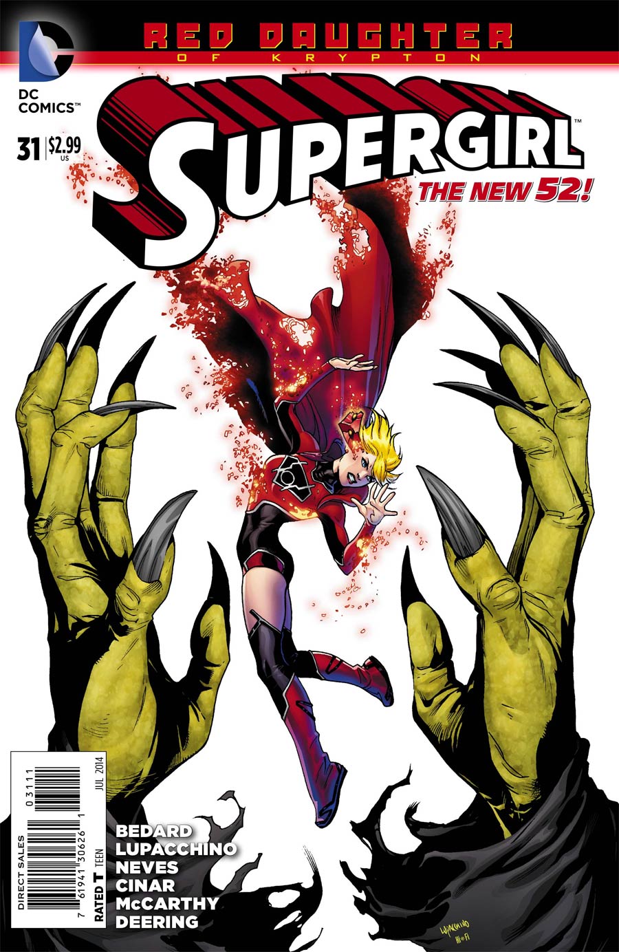 Supergirl Vol 6 #31 (Red Daughter Of Krypton Tie-In)