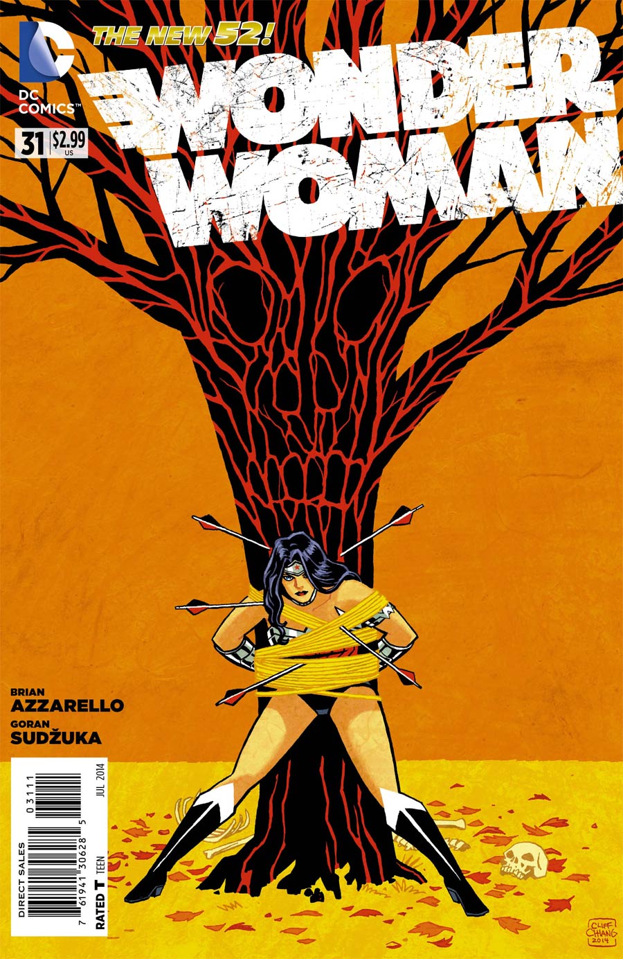 Wonder Woman Vol 4 #31 Cover A Regular Cliff Chiang Cover