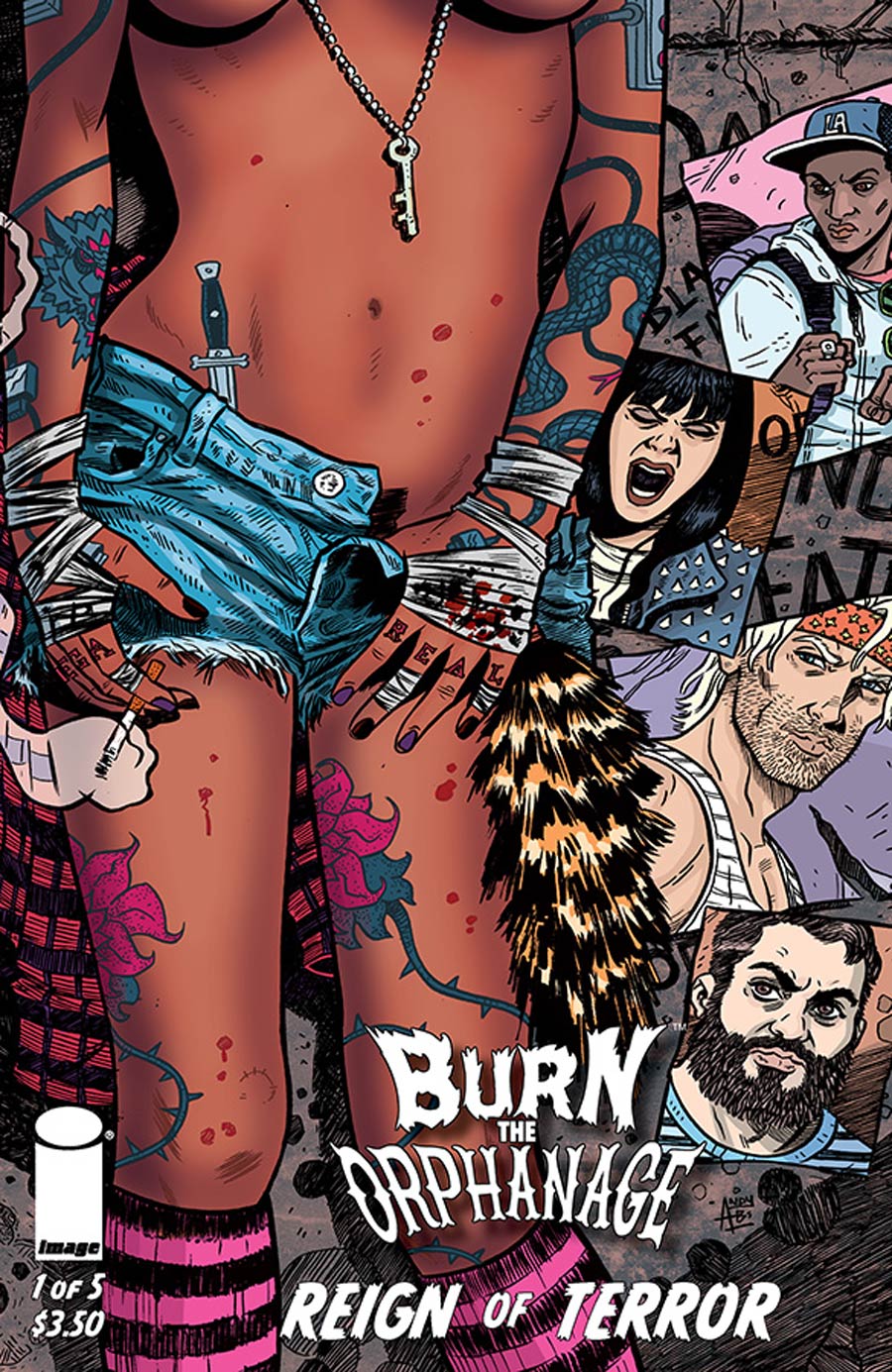 Burn The Orphanage Reign Of Terror #1 Cover B Andy Belanger