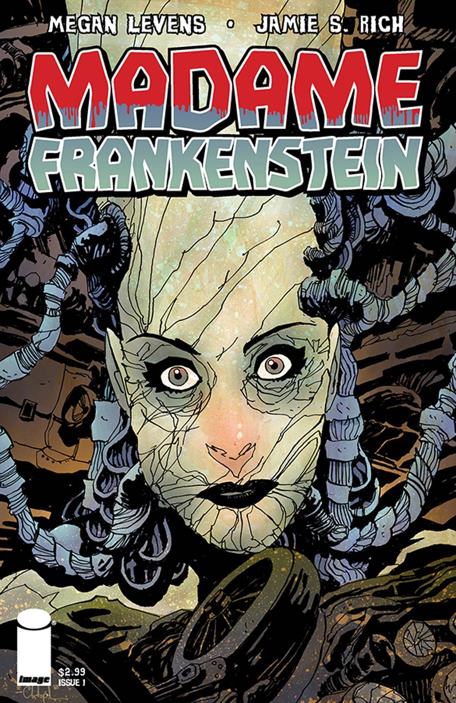 Madame Frankenstein #1 Cover B Christopher Mitten