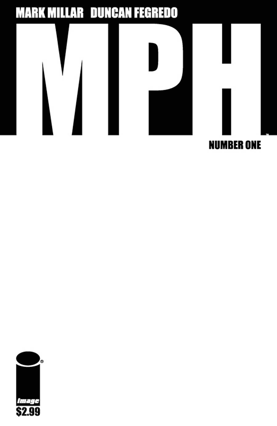 MPH #1 Cover C Blank Cover