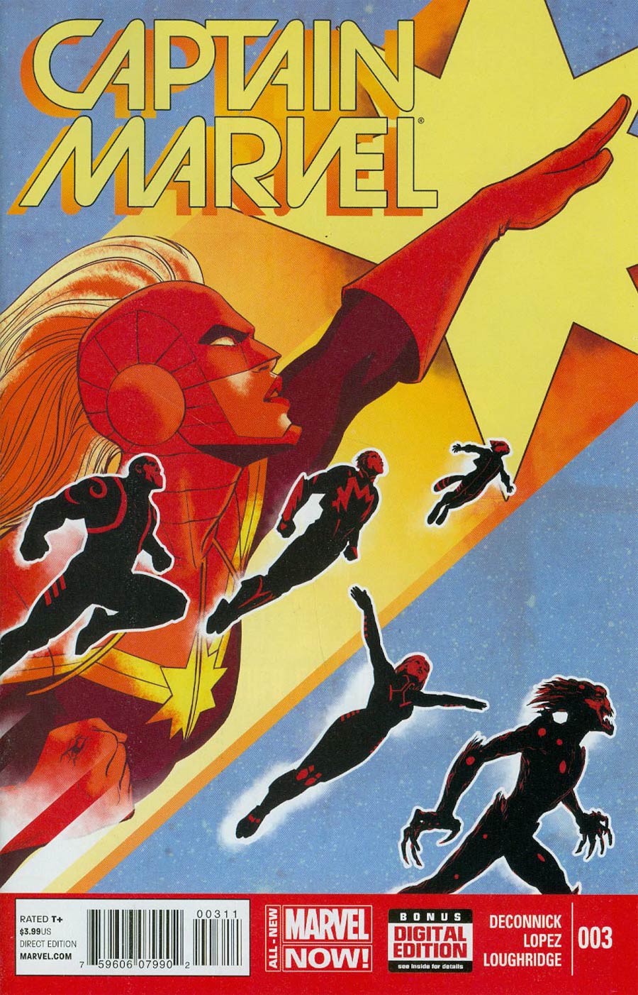 Captain Marvel Vol 7 #3 Cover A Regular David Lopez Cover