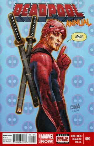 Deadpool Vol 4 Annual #2 Cover A Regular David Nakayama Cover