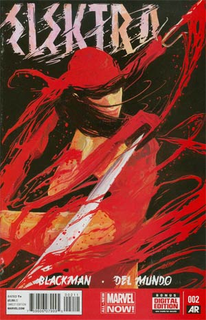 Elektra Vol 3 #2 Cover A Regular Mike Del Mundo Cover