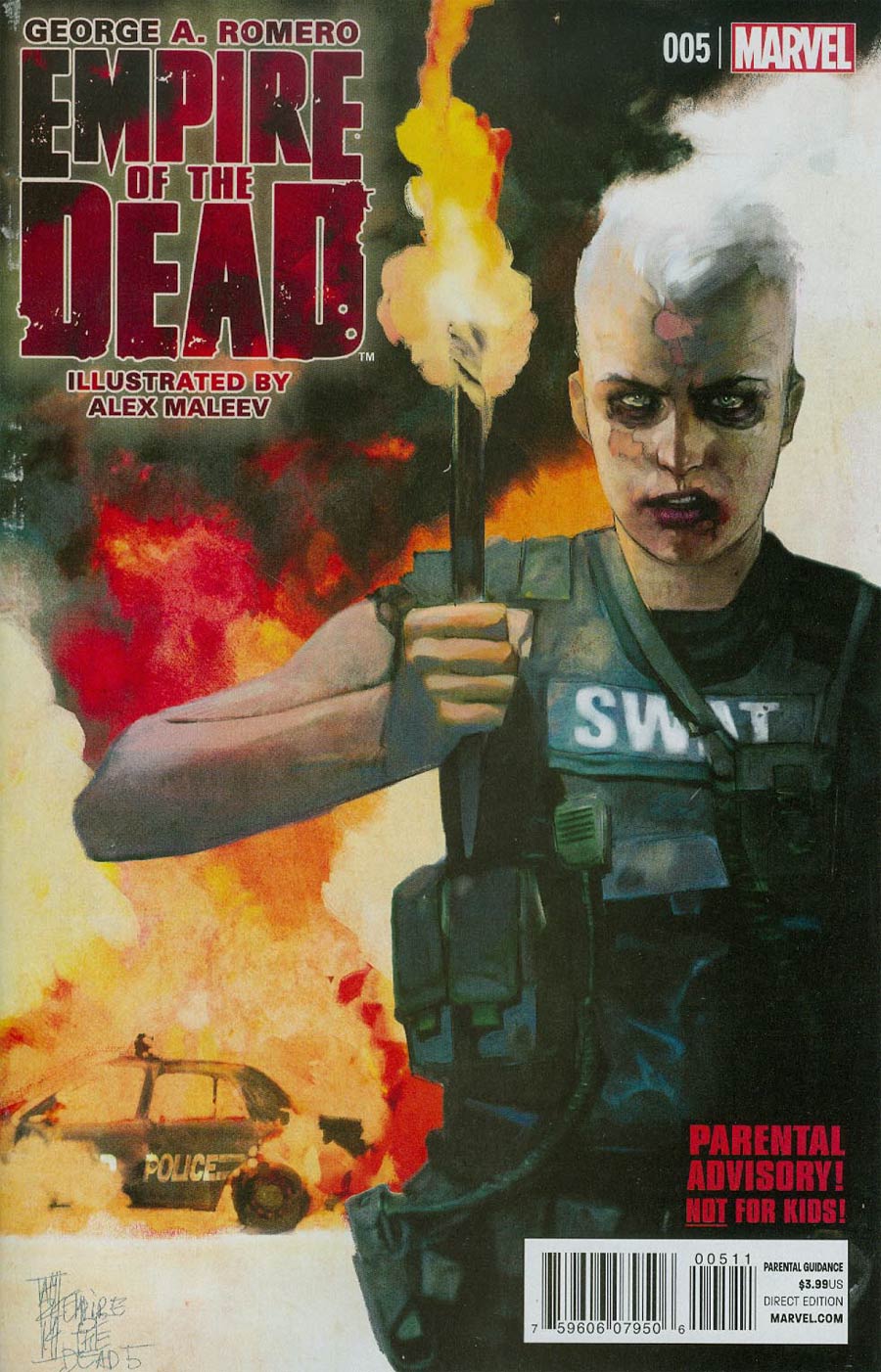 George Romeros Empire Of The Dead Act One #5 Cover A Regular Alex Maleev Cover