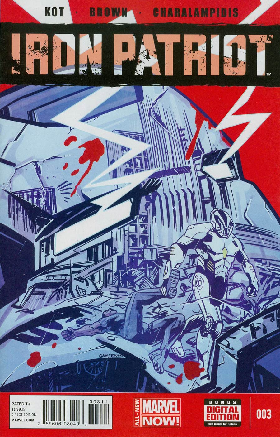 Iron Patriot #3 Cover A Regular Garry Brown Cover