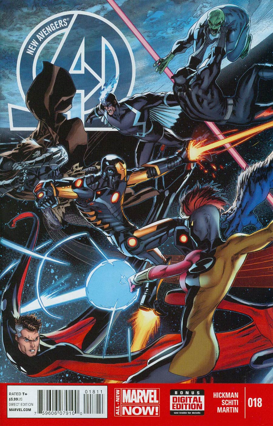 New Avengers Vol 3 #18 Cover A Regular Dustin Weaver Cover