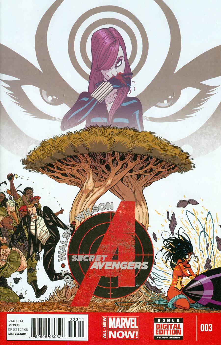 Secret Avengers Vol 3 #3 Cover A Regular Tradd Moore Cover