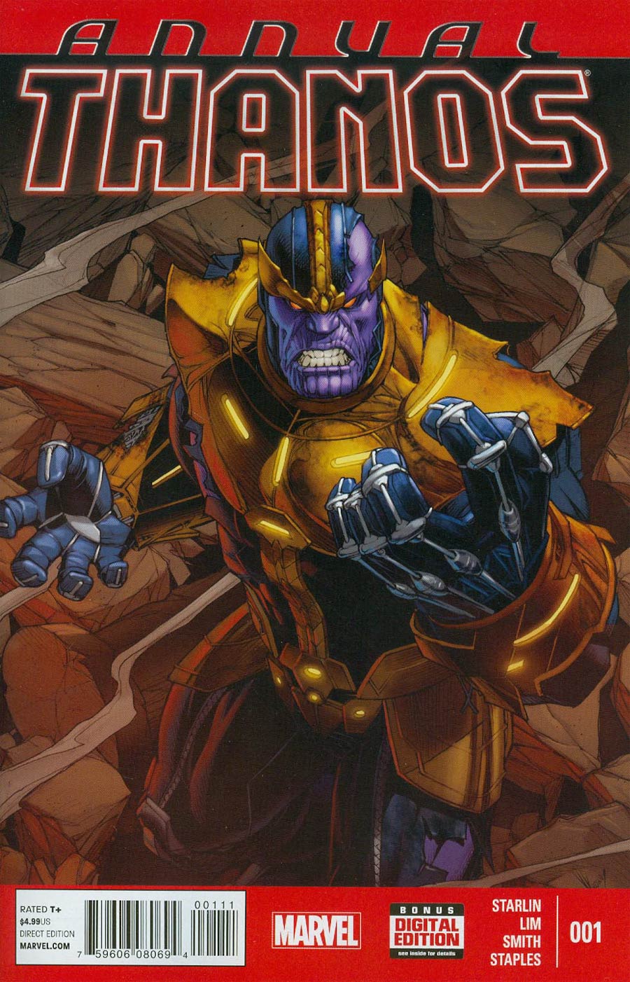 Thanos Annual #1 Cover A Regular Dale Keown Cover