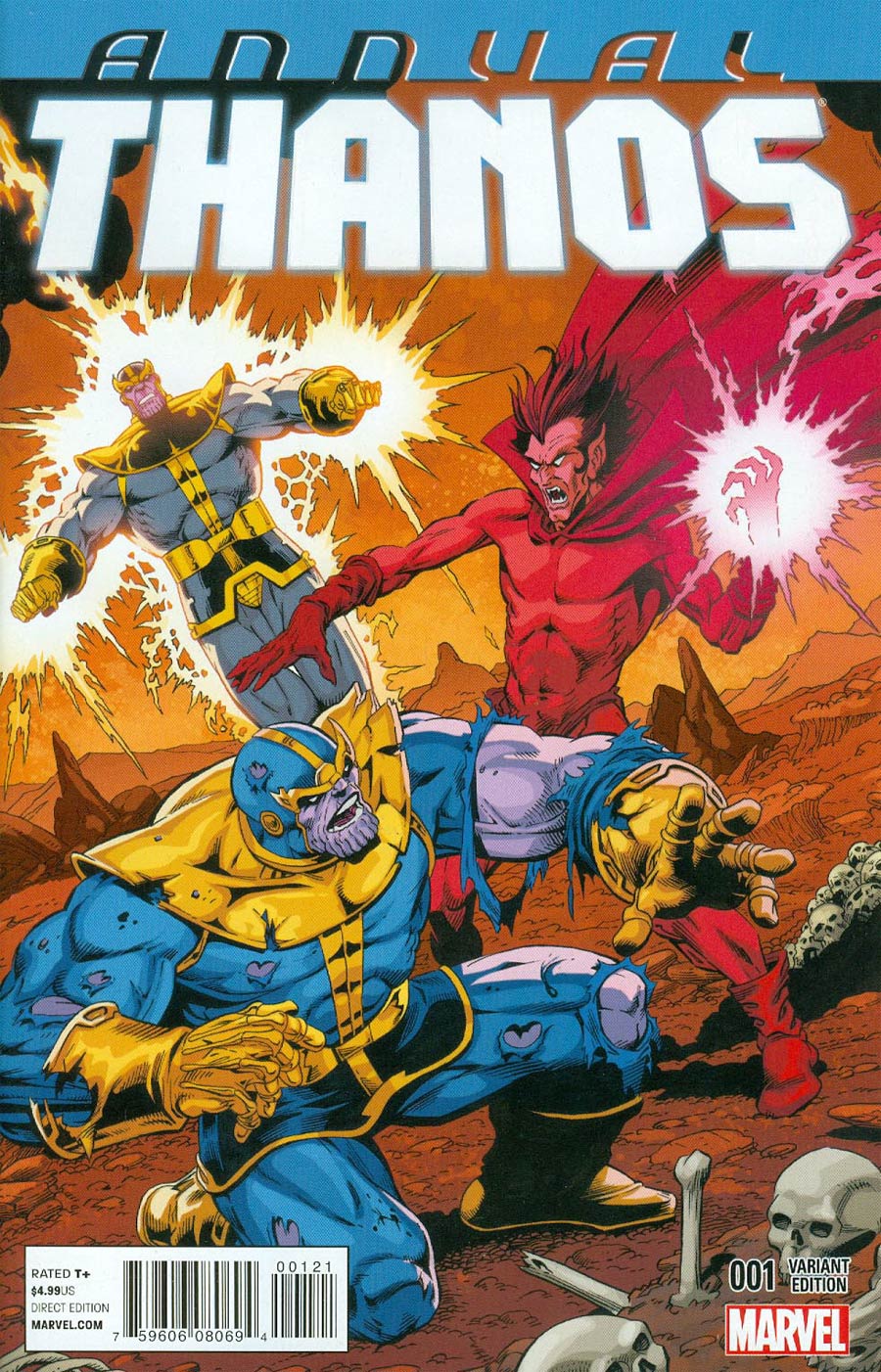 Thanos Annual #1 Cover C Variant Jim Starlin Cover