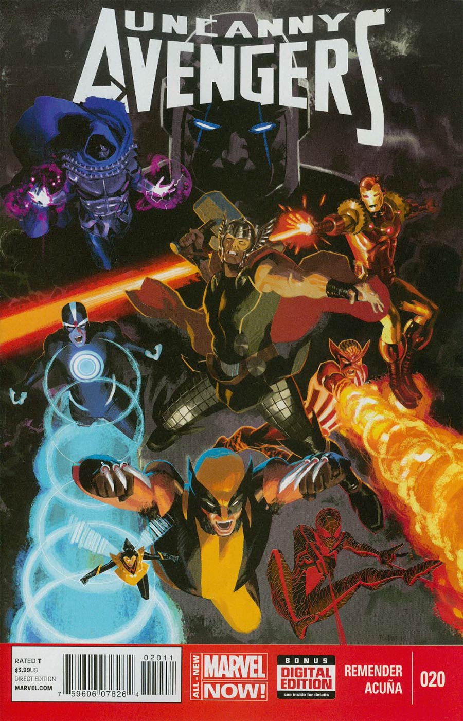 Uncanny Avengers #20 Cover A Regular Daniel Acuna Cover