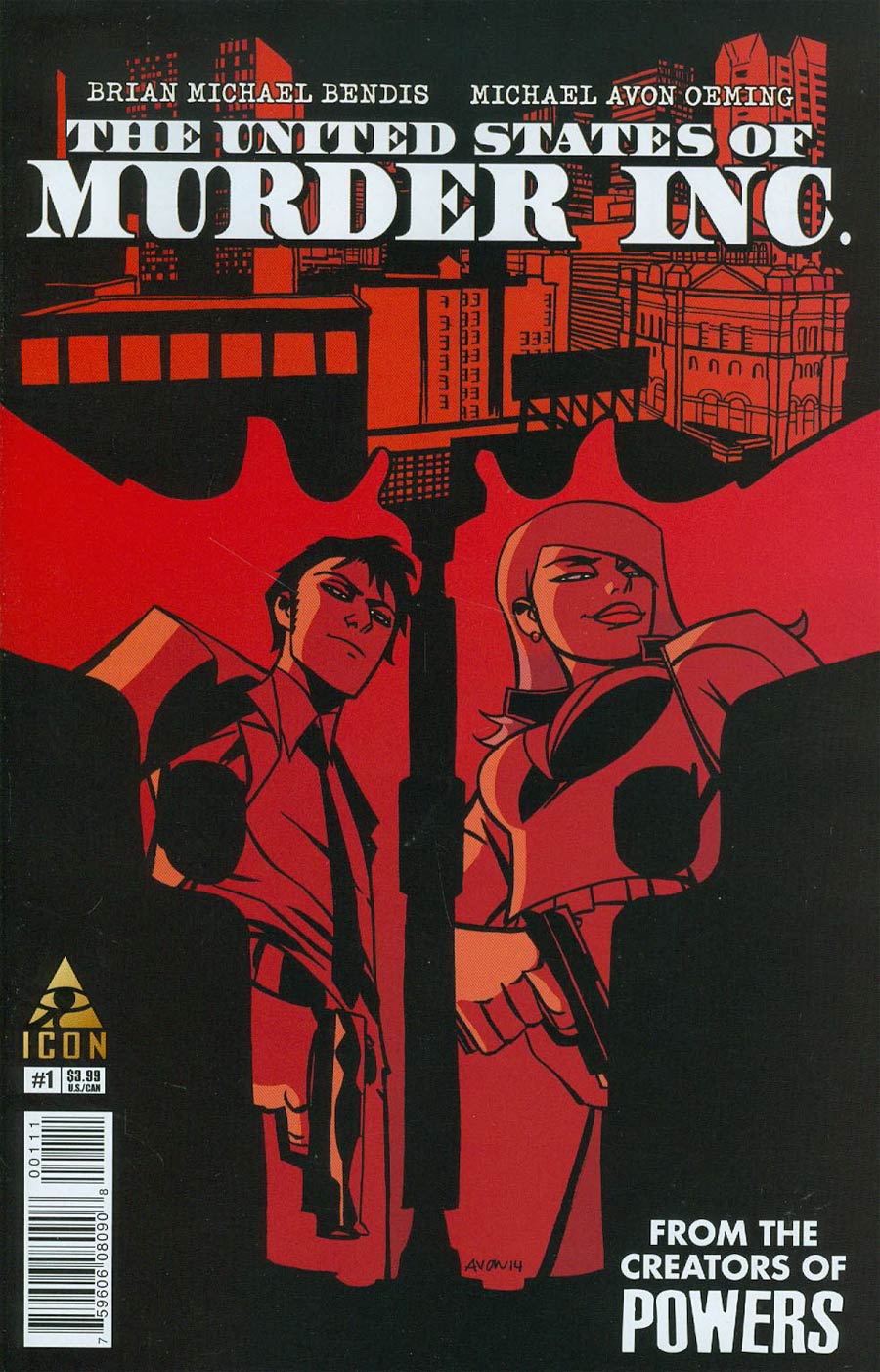 United States Of Murder Inc #1 Cover A 1st Ptg Regular Michael Avon Oeming Cover