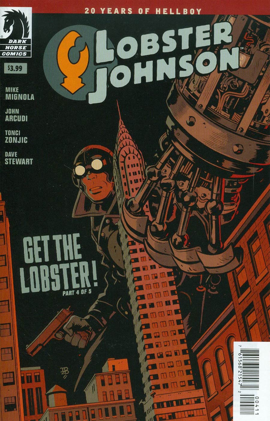 Lobster Johnson Get The Lobster #4