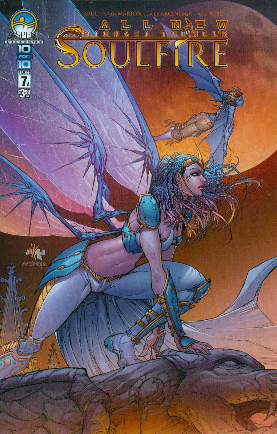 All New Soulfire #7 Cover A V Ken Marion