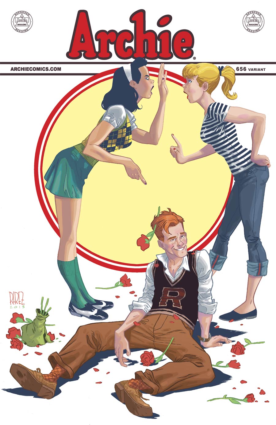 Archie #656 Cover B Variant Roses Are Red Cover