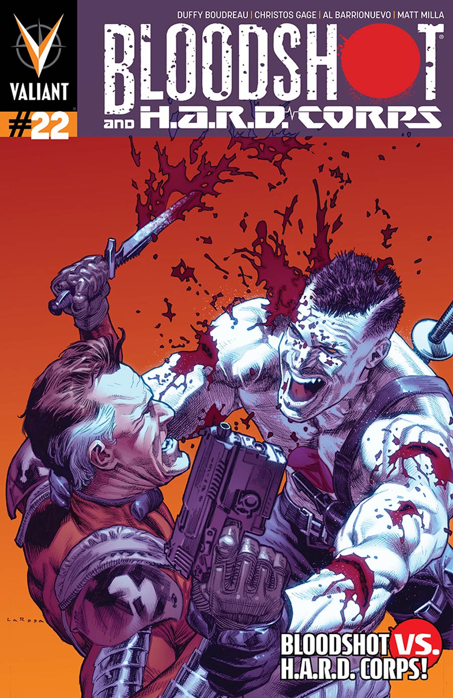 Bloodshot And H.A.R.D. Corps #22 Cover A Regular Lewis LaRosa Cover