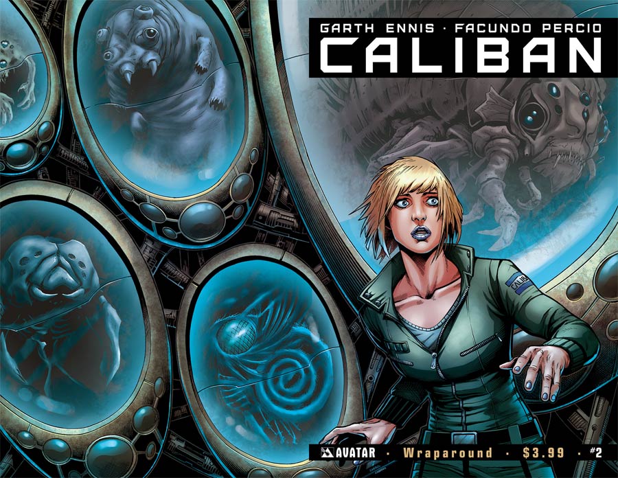 Caliban #2 Cover B Wraparound Cover