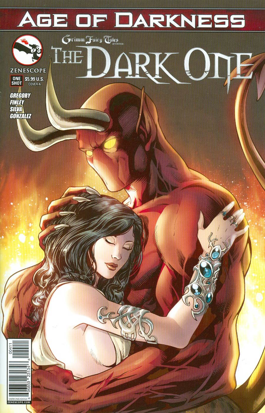 Grimm Fairy Tales Presents Dark One Age Of Darkness Cover A Barry Kitson