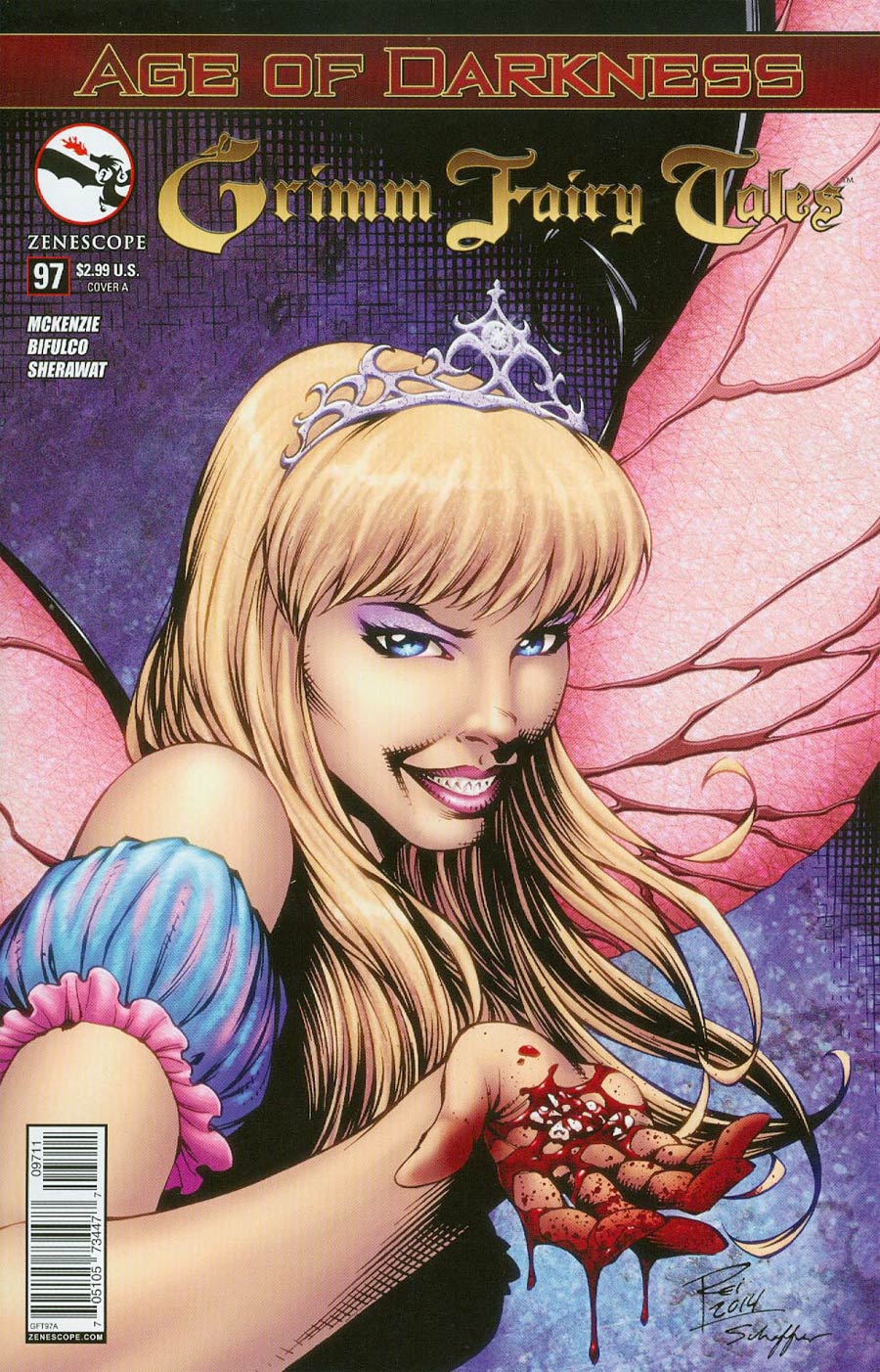 Grimm Fairy Tales #97 Cover A Renato Rei (Age Of Darkness Tie-In)