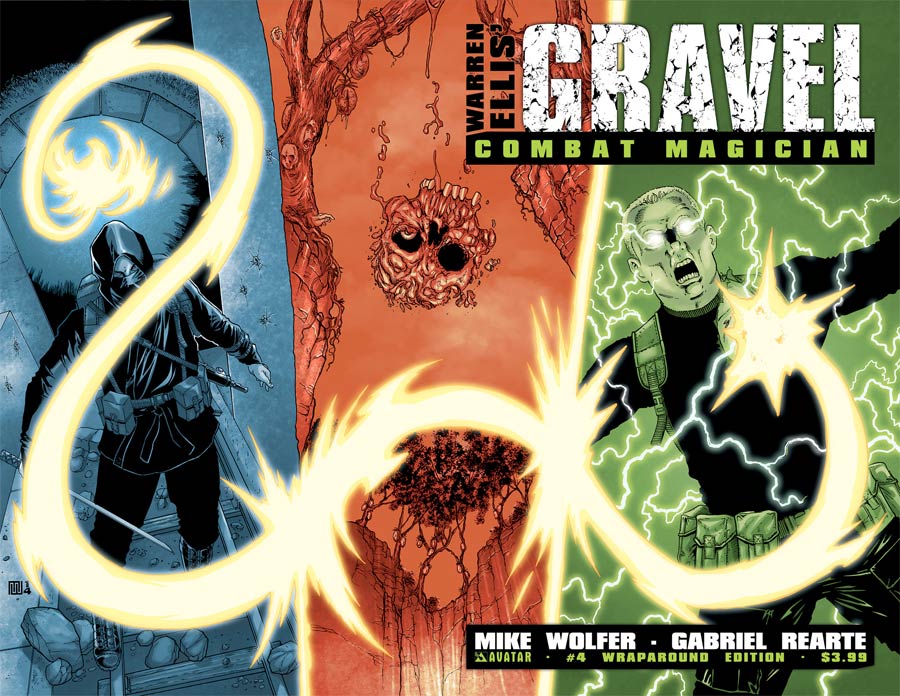 Gravel Combat Magician #4 Cover B Wraparound Cover