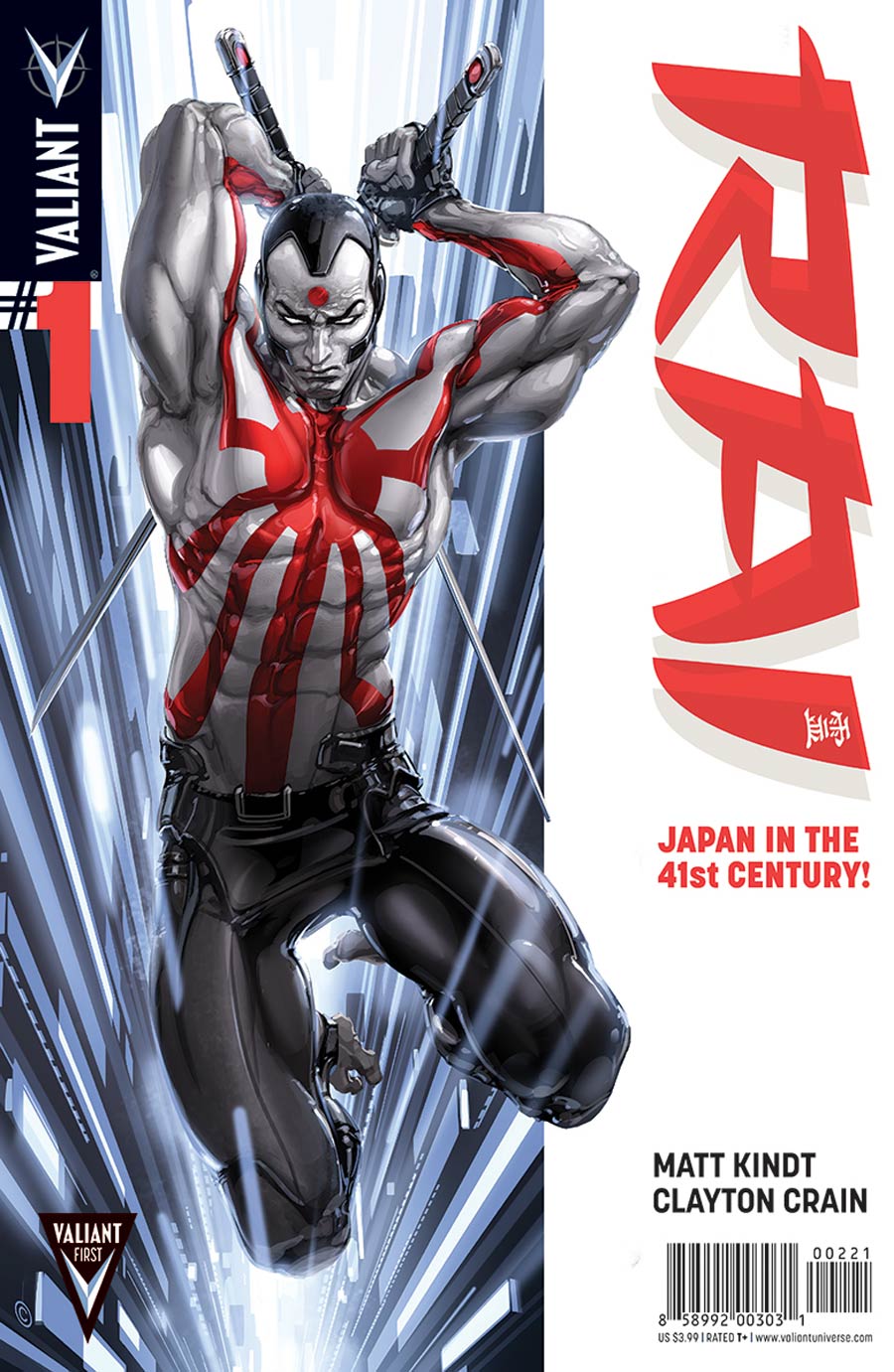 Rai Vol 2 #1 Cover A 1st Ptg Regular Clayton Crain Cover