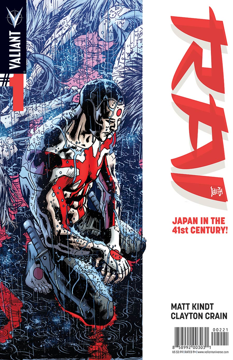 Rai Vol 2 #1 Cover B Variant Bryan Hitch Cover