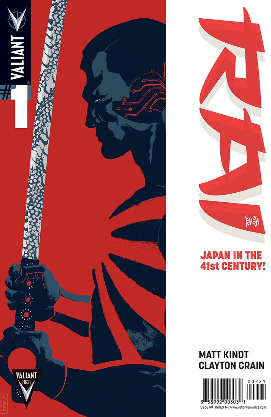 Rai Vol 2 #1 Cover D Variant Raul Allen Cover