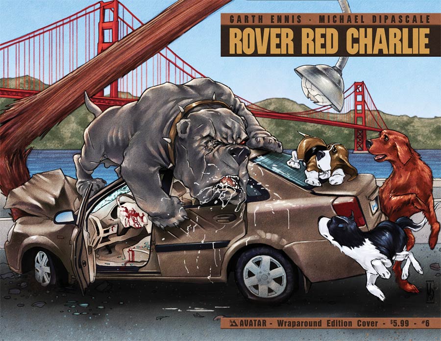 Rover Red Charlie #6 Cover B Wraparound Cover