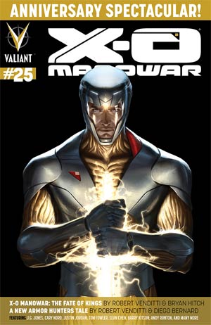 X-O Manowar Vol 3 #25 Cover A 1st Ptg Regular Jelena Kevic-Djurdjevic Cover (Armor Hunters Part 0)