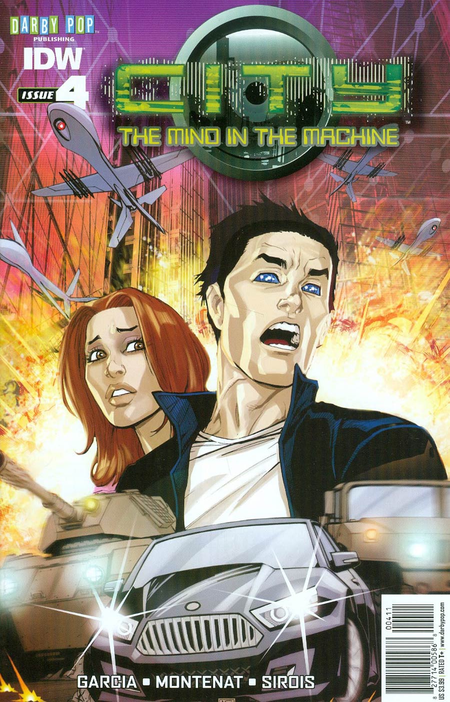 City The Mind In The Machine #4 Cover A Regular Bernard Chang Cover