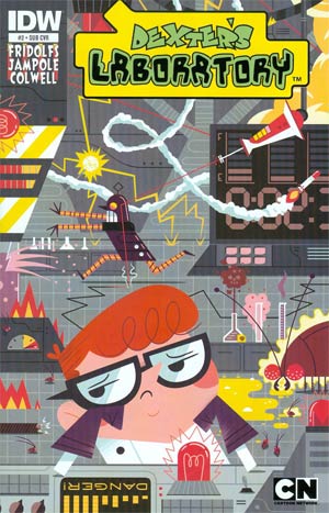 Dexters Laboratory Vol 2 #2 Cover B Variant Andrew Kolb Subscription Cover