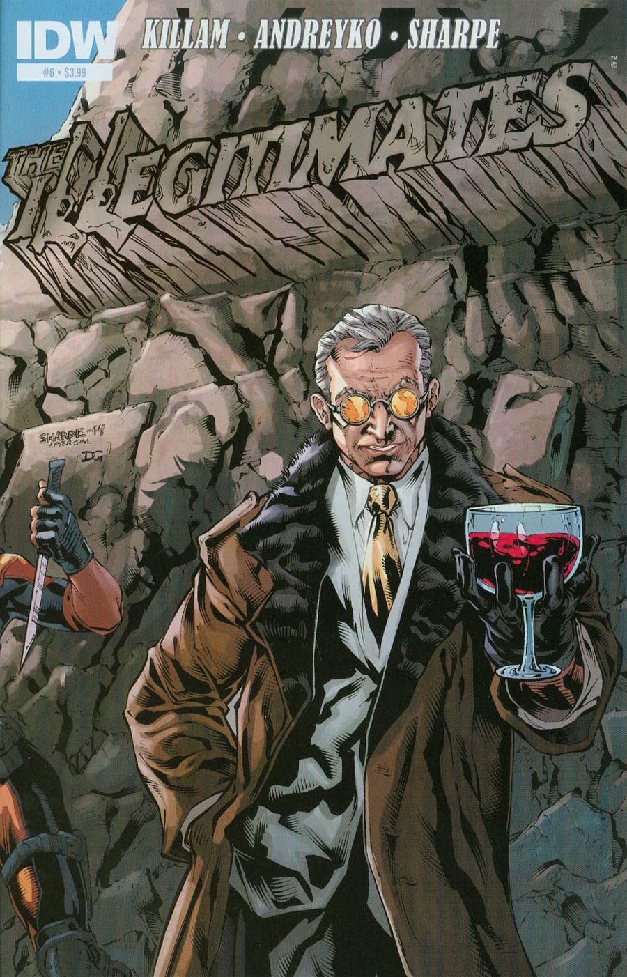 Illegitimates #6 Cover A Regular Kevin Sharpe Cover