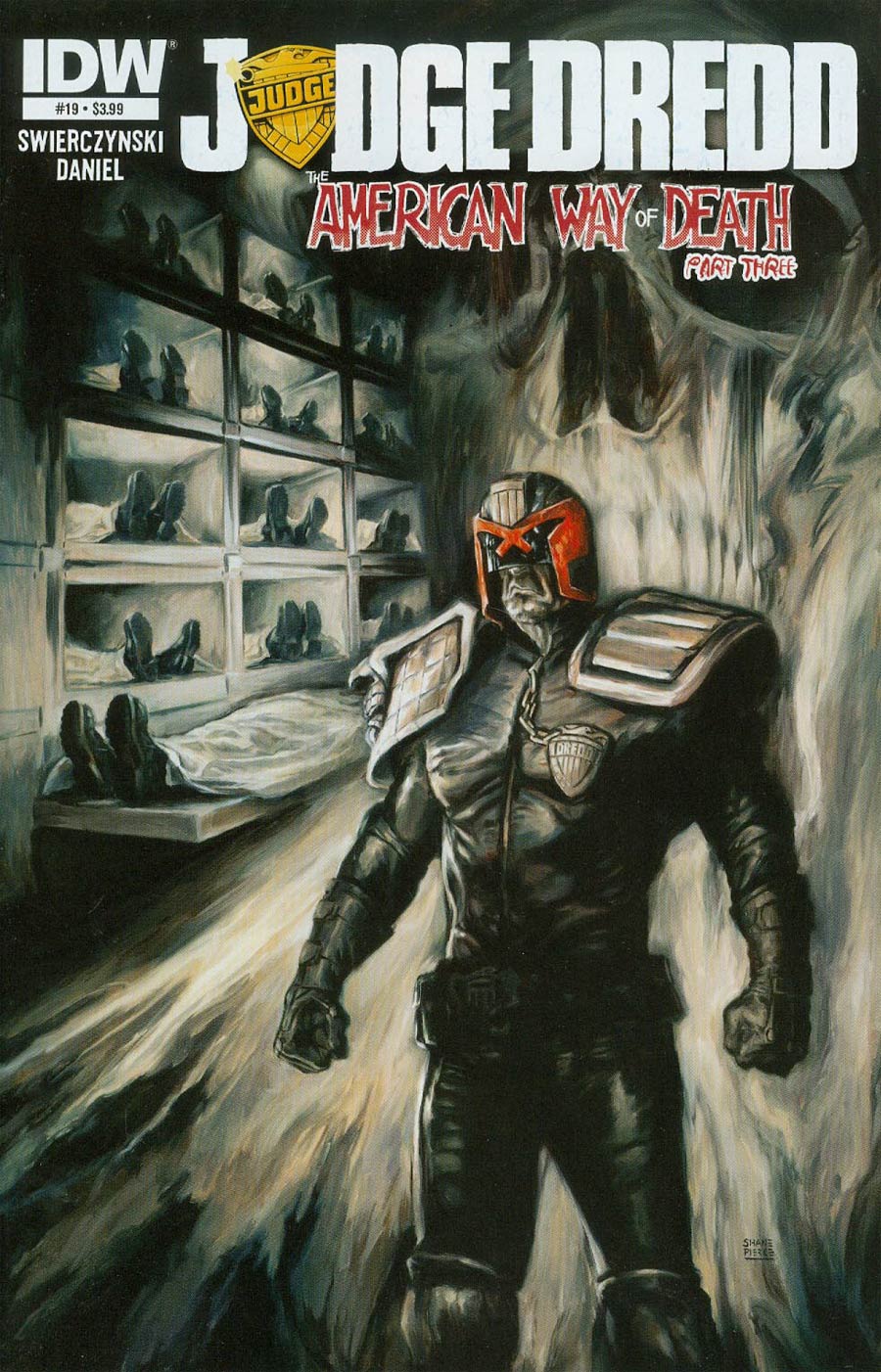 Judge Dredd Vol 4 #19 Cover A Regular Shane Pierce Cover