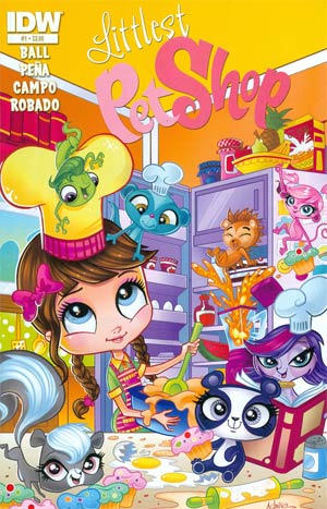 Littlest Pet Shop #1 Cover A Regular Nico Pena Cover