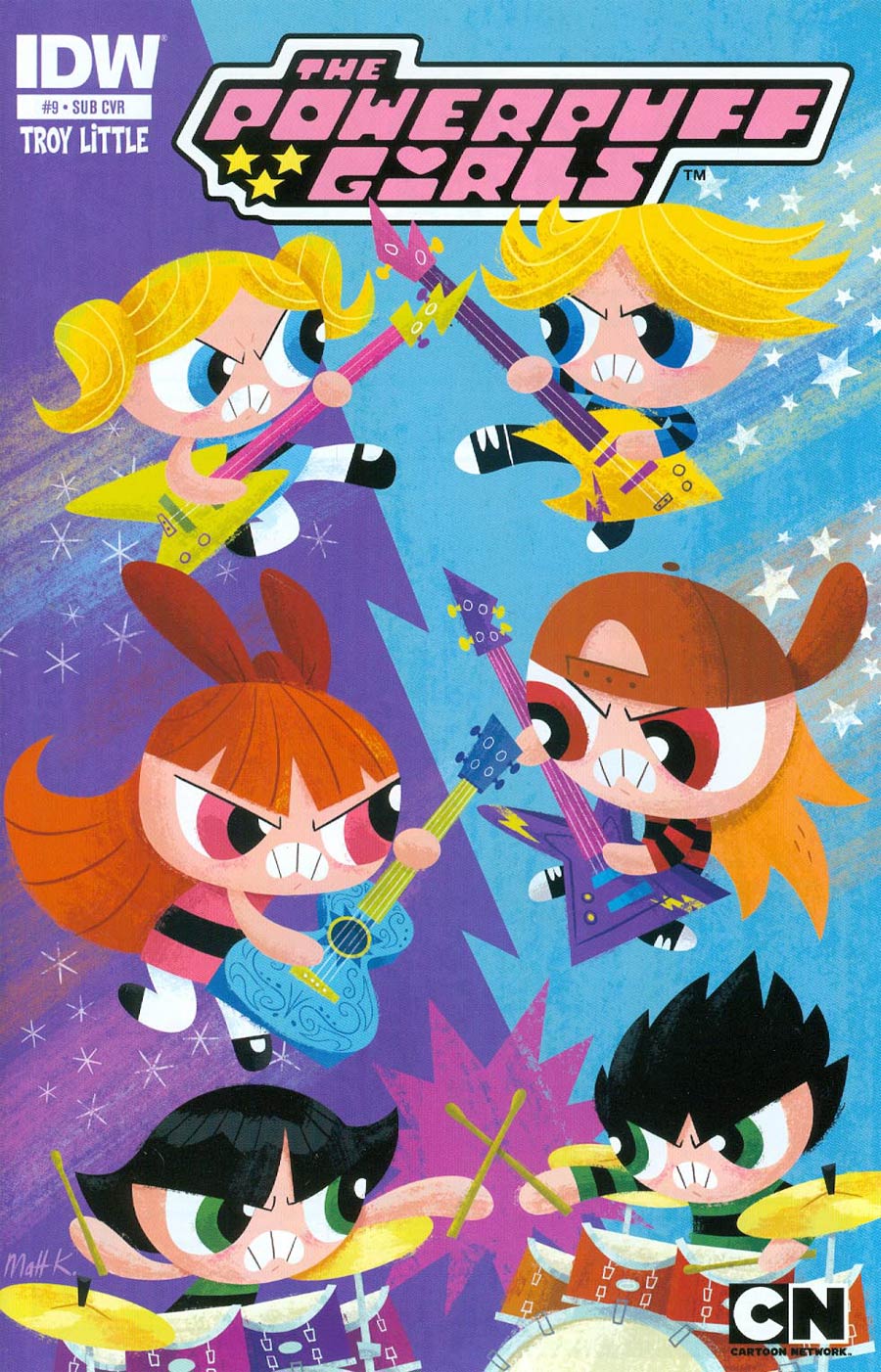 Powerpuff Girls Vol 2 #9 Cover B Variant Matt Kaufenberg Subscription Cover