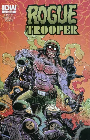 Rogue Trooper Vol 2 #4 Cover B Variant James Stokoe Subscription Cover