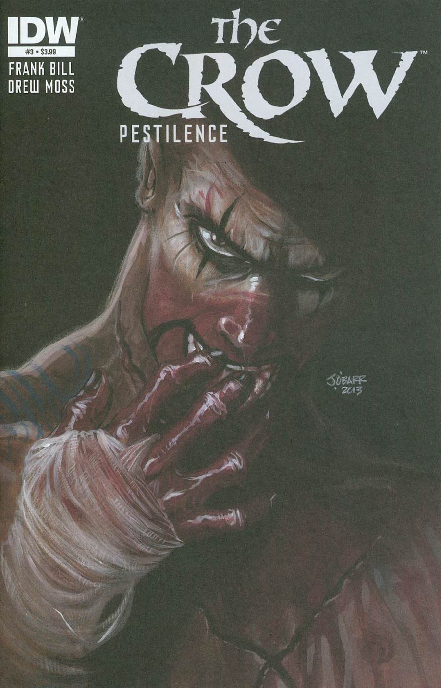 Crow Pestilence #3 Cover A Regular James O Barr Cover