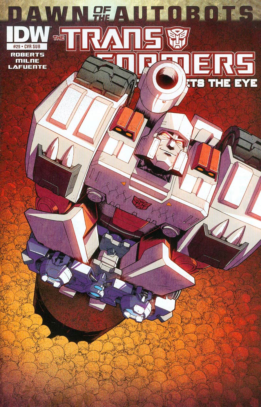 Transformers More Than Meets The Eye #29 Cover B Variant Nick Roche Subscription Cover (Dawn Of The Autobots Tie-In)