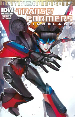 Transformers Windblade #2 Cover A Regular Sarah Stone (Dawn Of The Autobots Tie-In)
