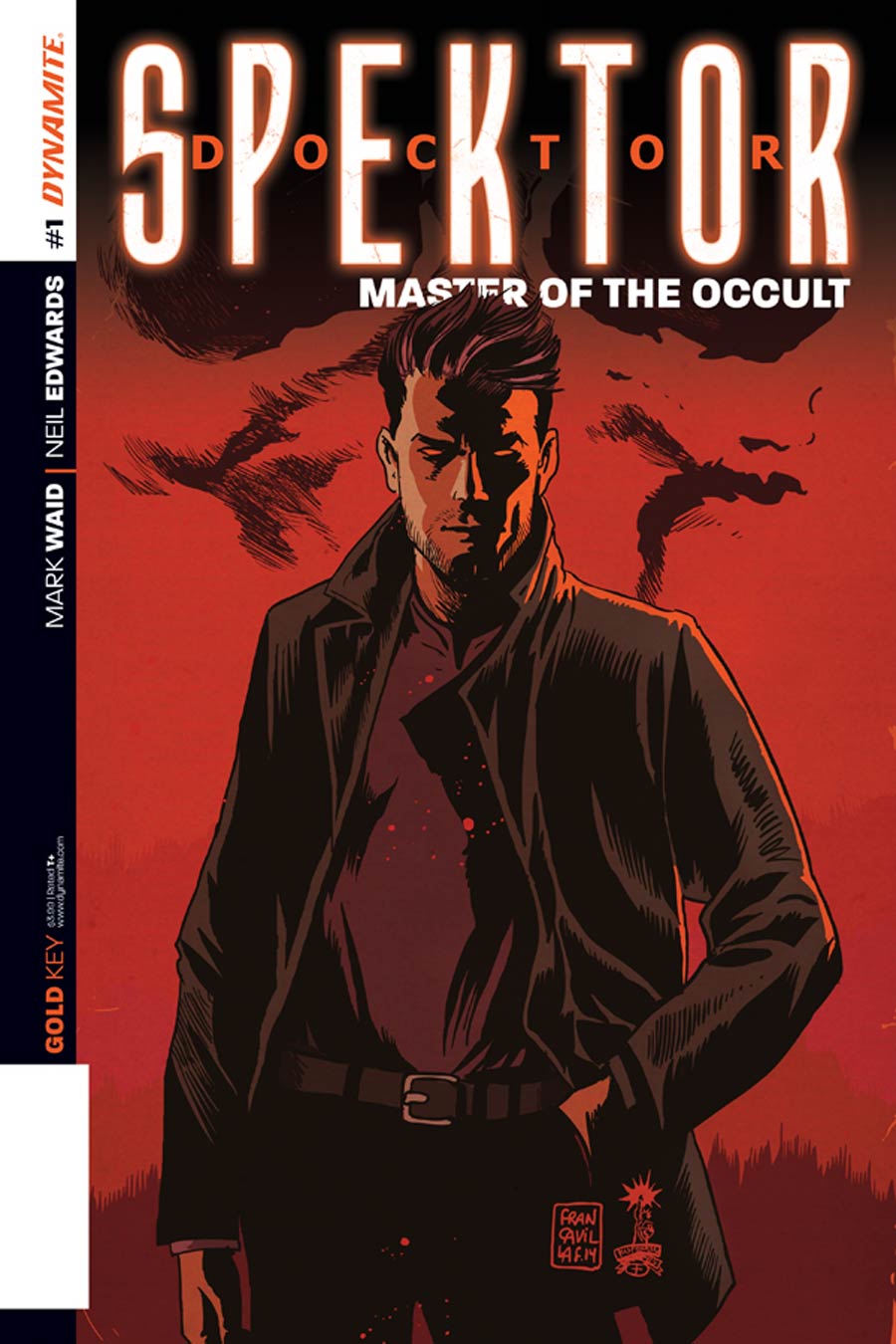 Doctor Spektor Master Of The Occult #1 Cover B Variant Francesco Francavilla Cover