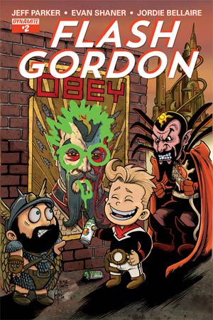 Flash Gordon Vol 7 #2 Cover C Variant Ken Haeser Cute Subscription Cover
