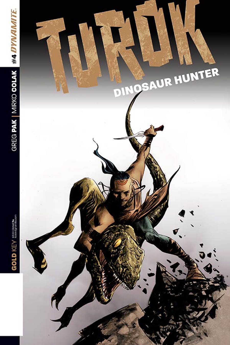 Turok Dinosaur Hunter Vol 2 #4 Cover B Variant Jae Lee Subscription Cover