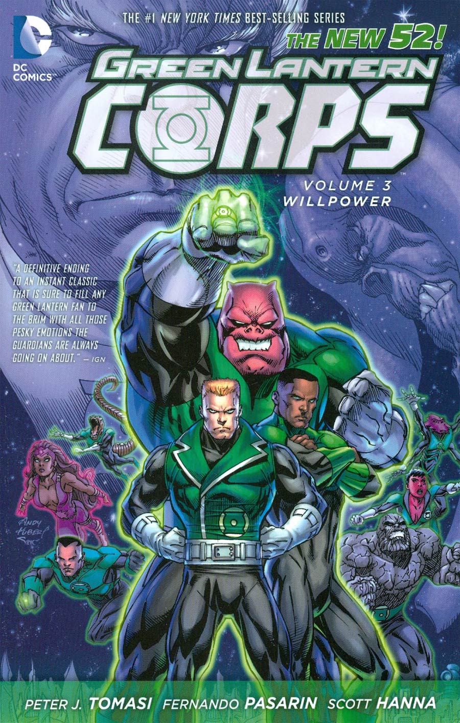 Green Lantern Corps (New 52) Vol 3 Willpower TP