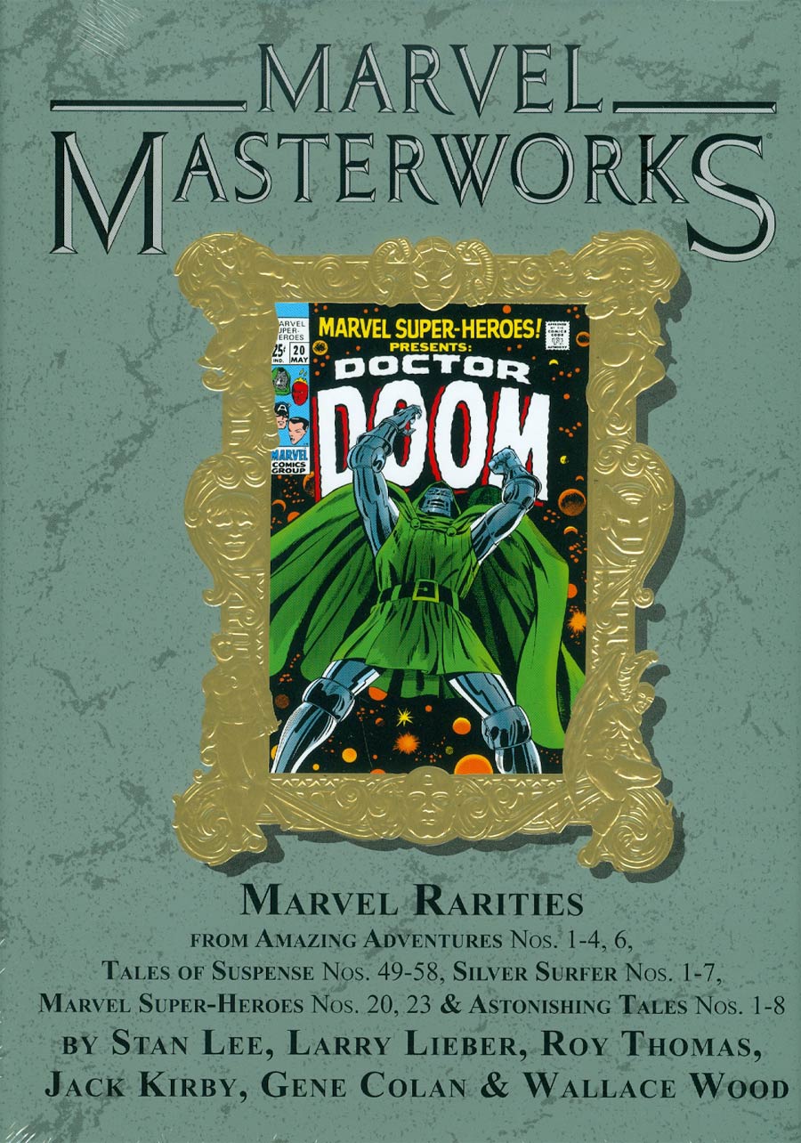 Marvel Masterworks Marvel Rarities Vol 1 HC Variant Dust Jacket