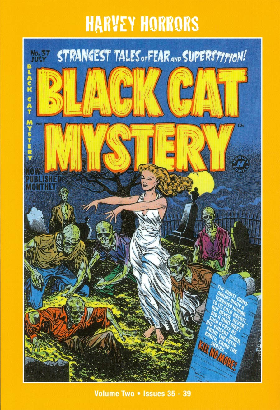 Harvey Horrors Collected Works Black Cat Mystery Softie Vol 2 TP
