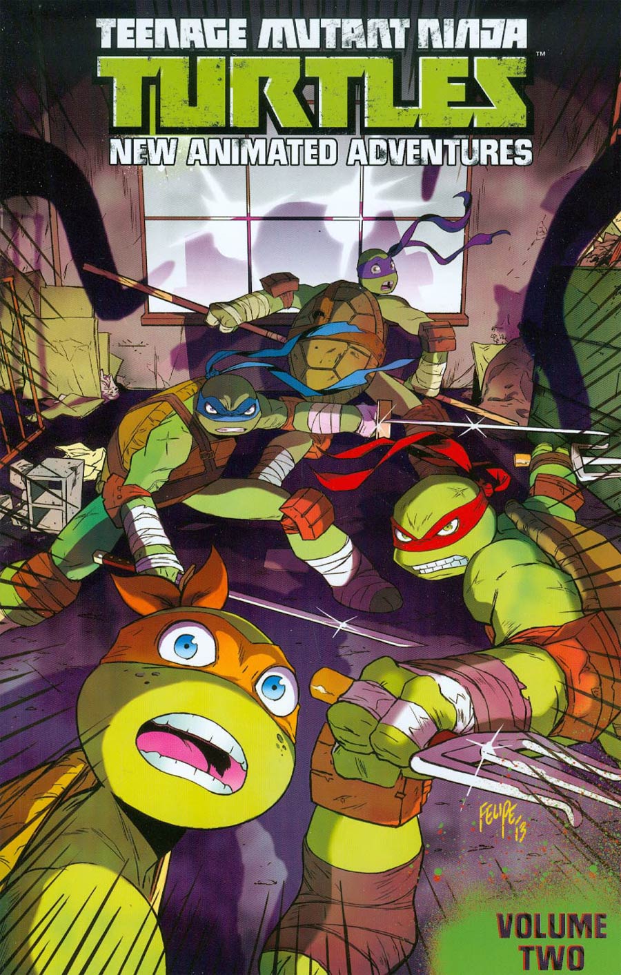 Teenage Mutant Ninja Turtles New Animated Adventures Vol 2 TP